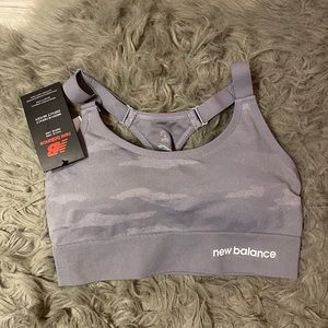 NWT New Balance Camo Sports Bra
